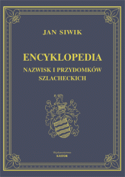 Encyklopedia nazwisk i przydomków szlacheckich - okładka