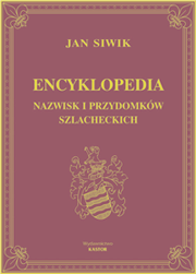 Encyklopedia nazwisk i przydomków szlacheckich - okładka